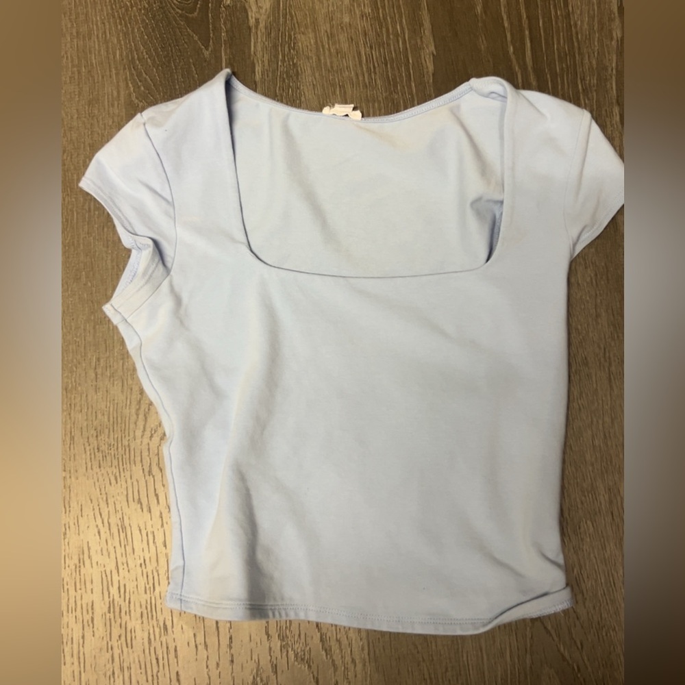 Garage Light Blue Short Sleeve Tee